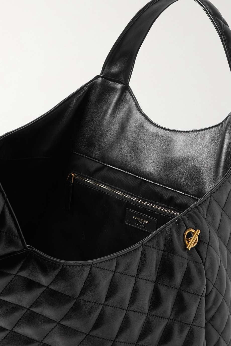 SAINT LAURENT Icare extra large embellished quilted leather tote