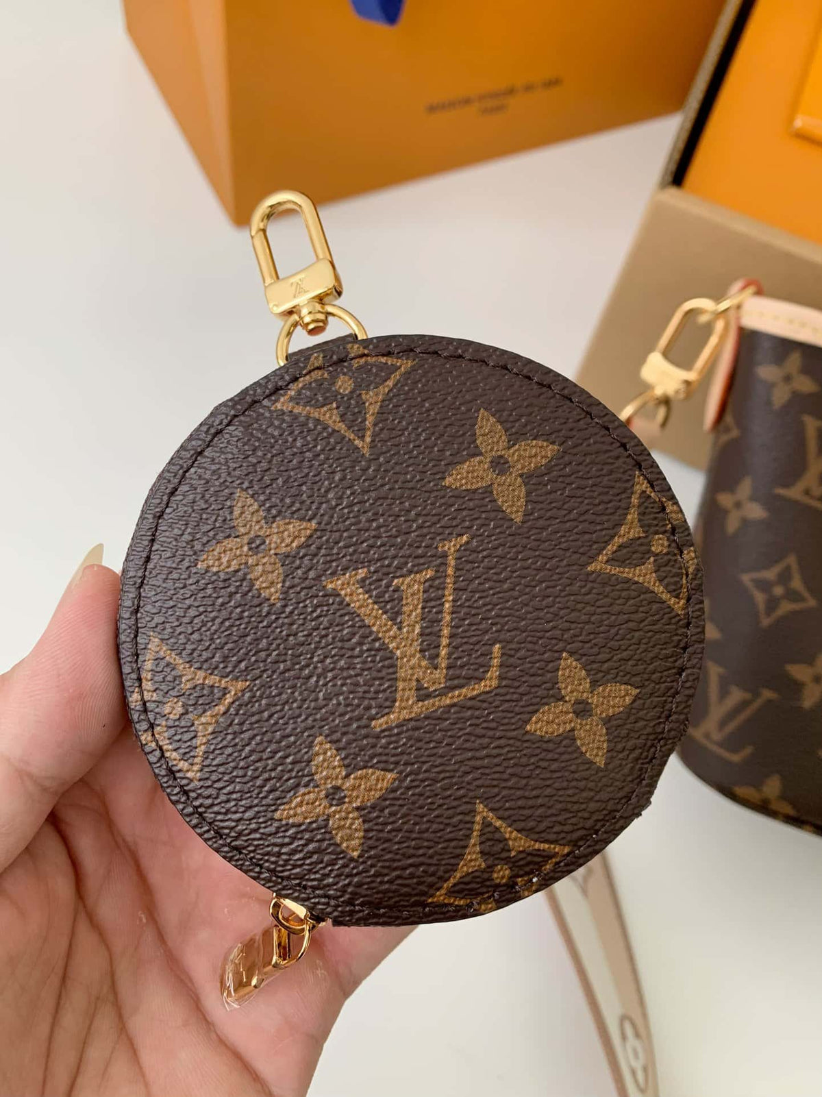 Lo vu neverful bb two-piece set shopping bag