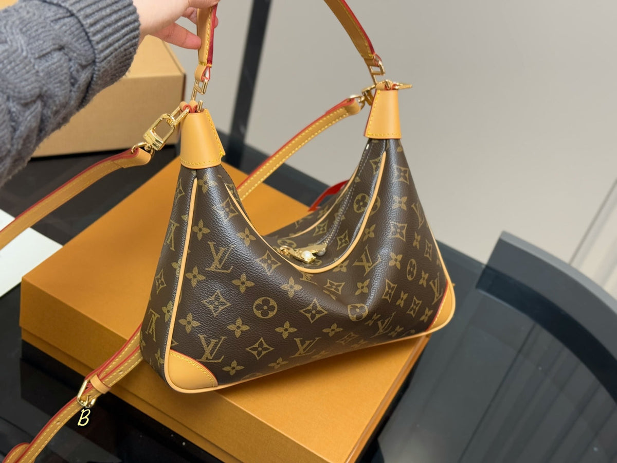 Louis Vuitton LV Vintage Classic Shoulder Bag 34x16cm