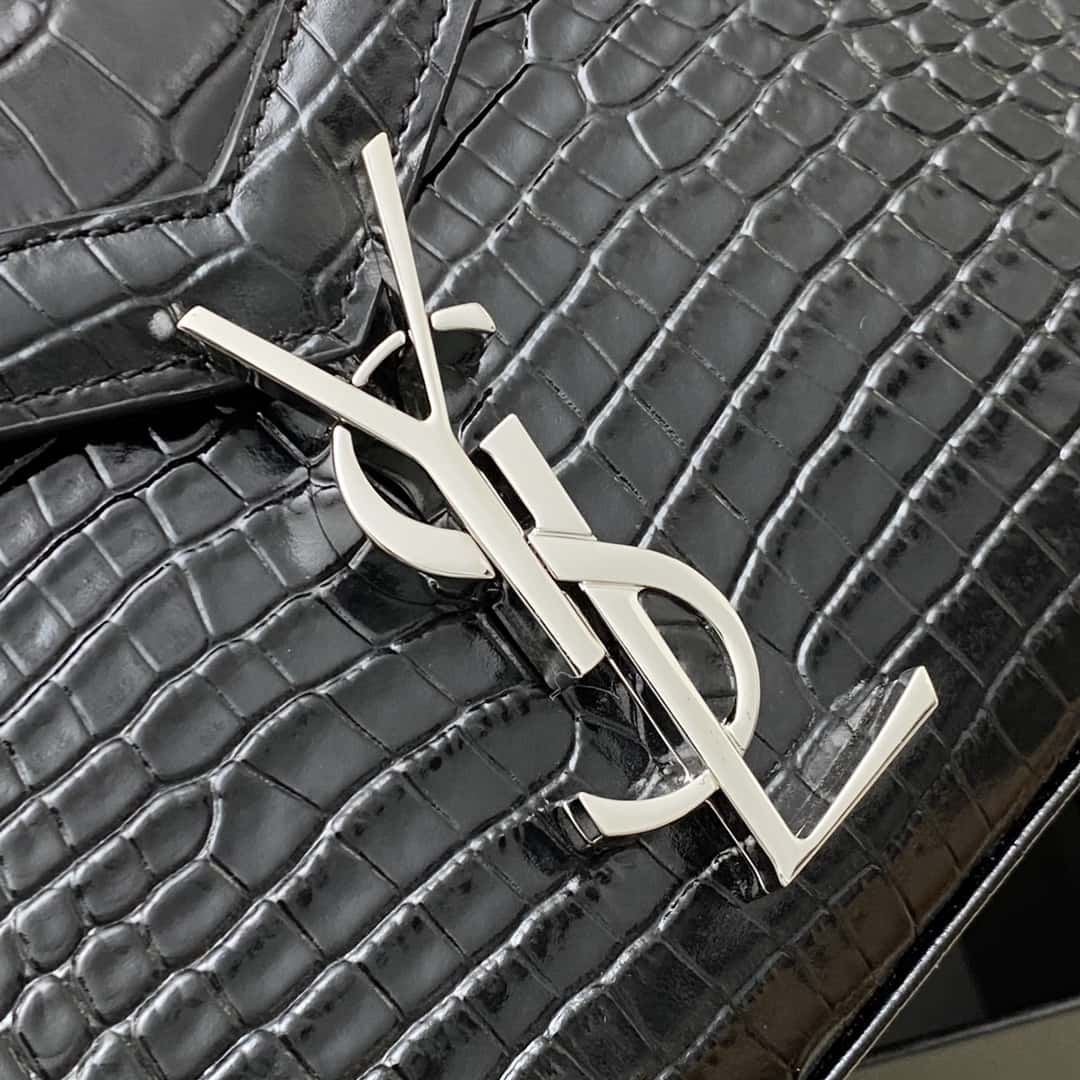 Authentic Saint Laurent CASSANDRA Top Handle Bag 578000 24×20x11cm