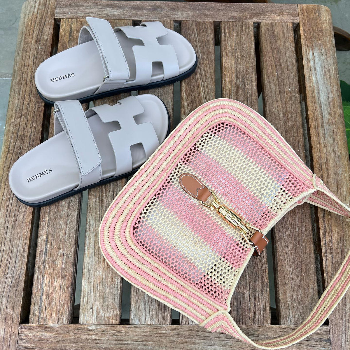 Gucci Jackie Raffia bag