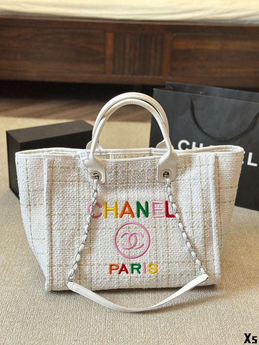 CHANEL cc new arrival tote bag size 37x32cm