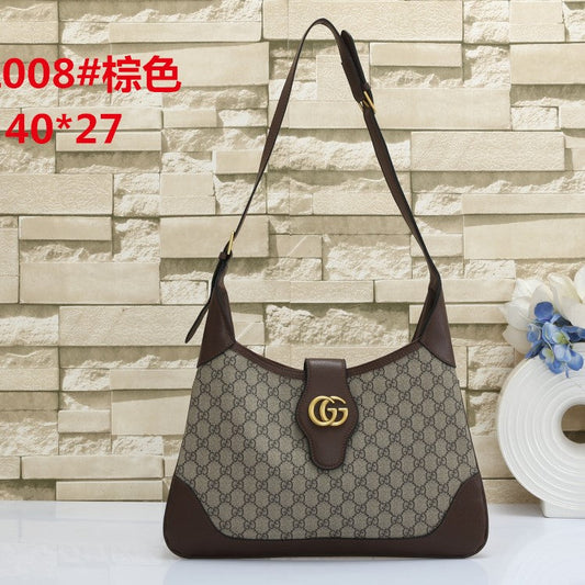 Gucci Aphrodite Medium leather shoulder bag 40x27cm