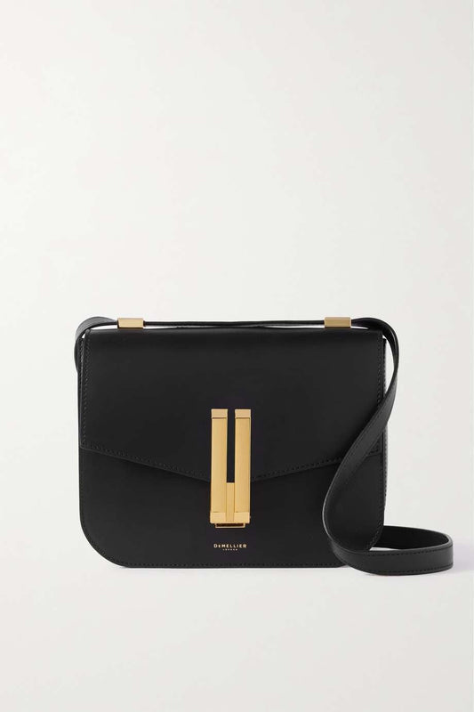 DEMELLIER + NET SUSTAIN Vancouver leather shoulder bag
