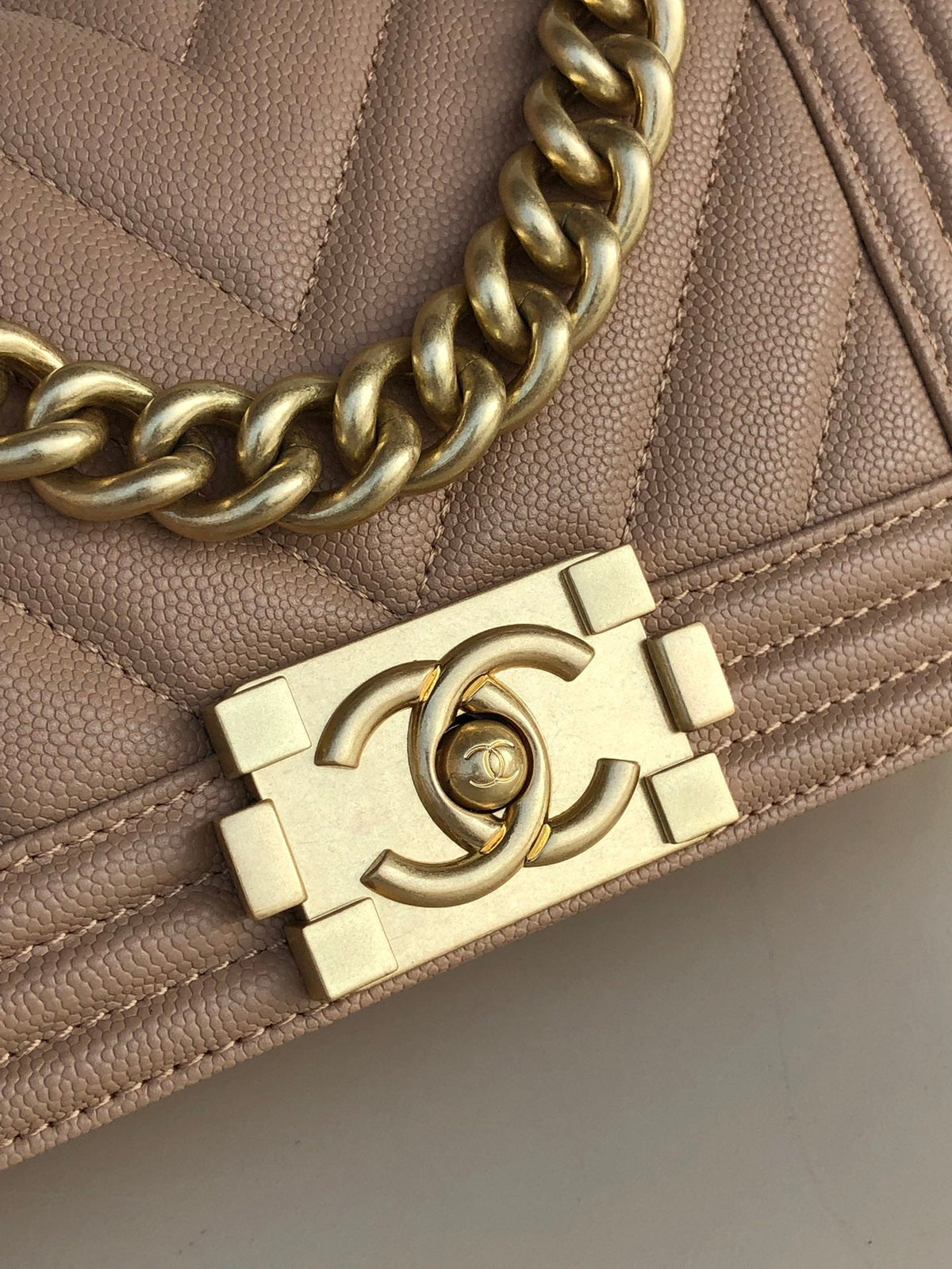 Chanel Boy Bag Caviar 20cm