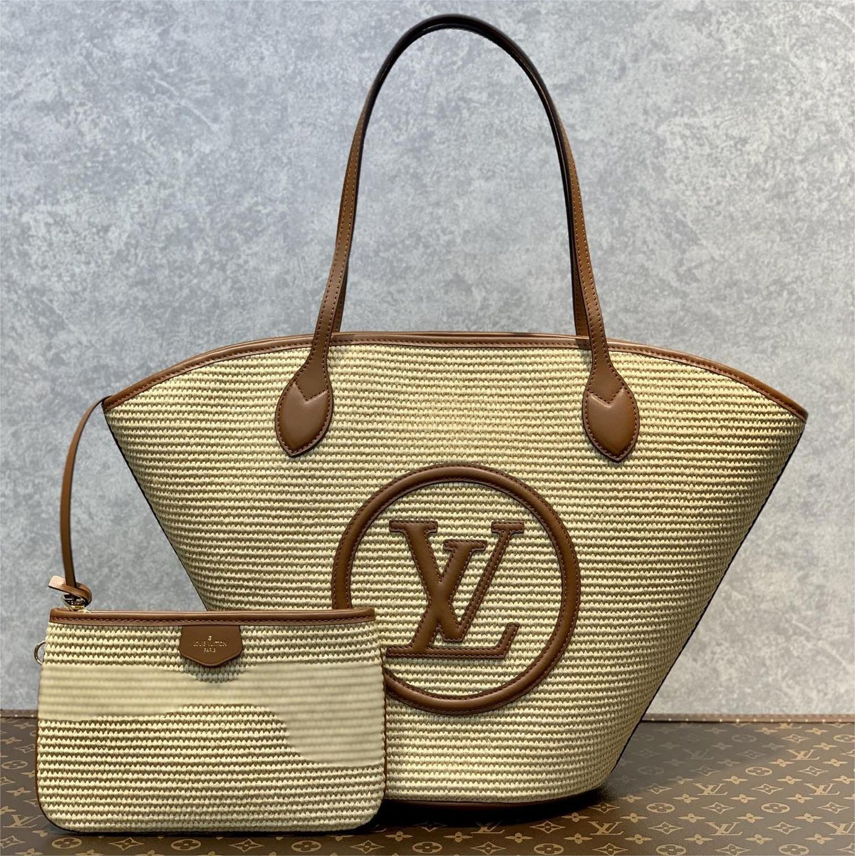 Louis Vuitton Straw Bag 50cm