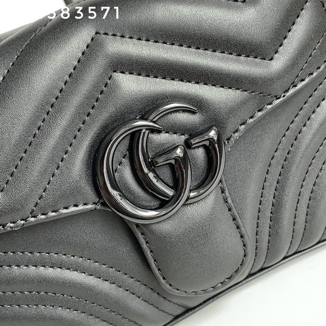 Gucci Marmont Mini Top Handle Bag 8″W X 6″H X 3″D