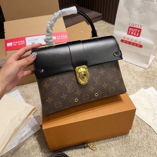 Louis Vuitton One Handle Flap Top Handle Bag Monogram 25 x 18 x 9.5 cm