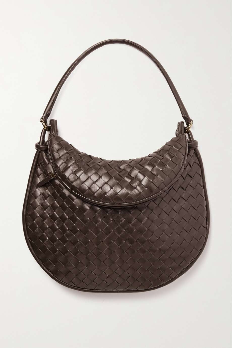 BOTTEGA VENETA Gemelli large intrecciato leather shoulder bag