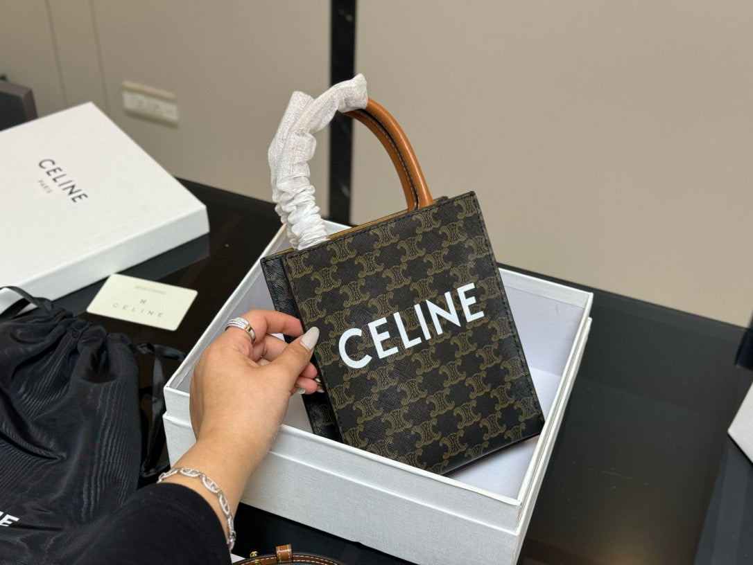 Celine Mini Tote Bag Classic Fashion Handbag