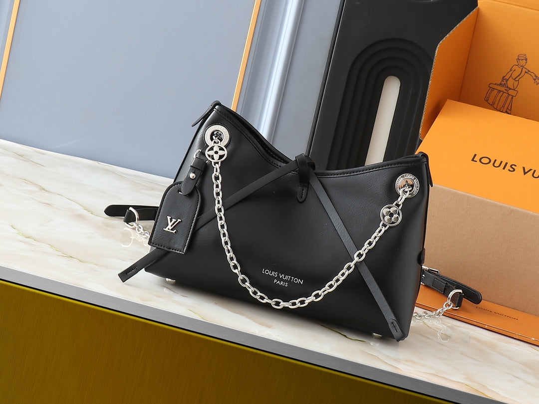 Louis Vuitton LV CarryAll BB Shoulder Bag 26x17x10cm