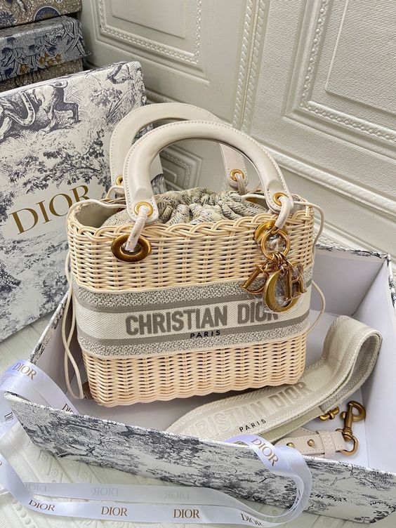 Dior Lady Oblique Bag 24cm
