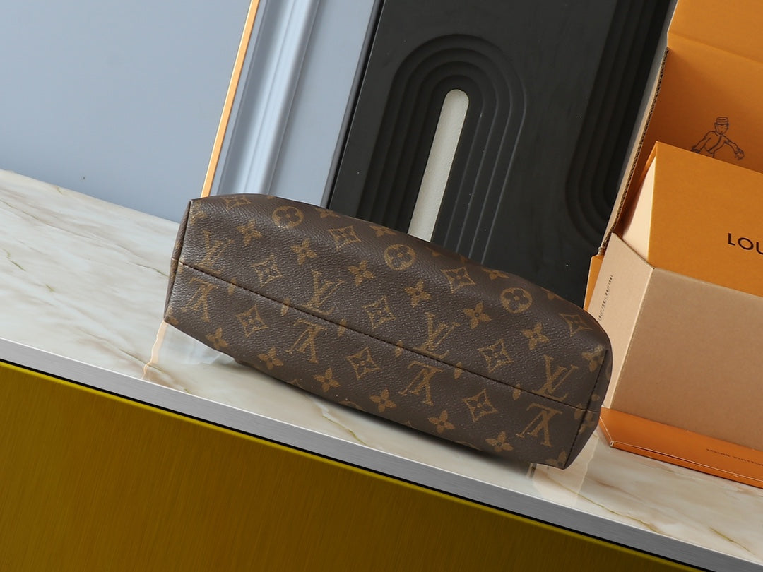 LV Monogram Clutch Bag invoice pouch 28 x 14 x 10cm