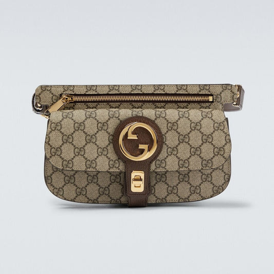 Gucci Blondie GG Supreme belt bag 24x4x5cm