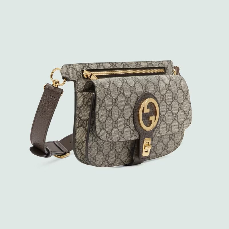 Gucci Blondie GG Supreme belt bag 24x4x5cm