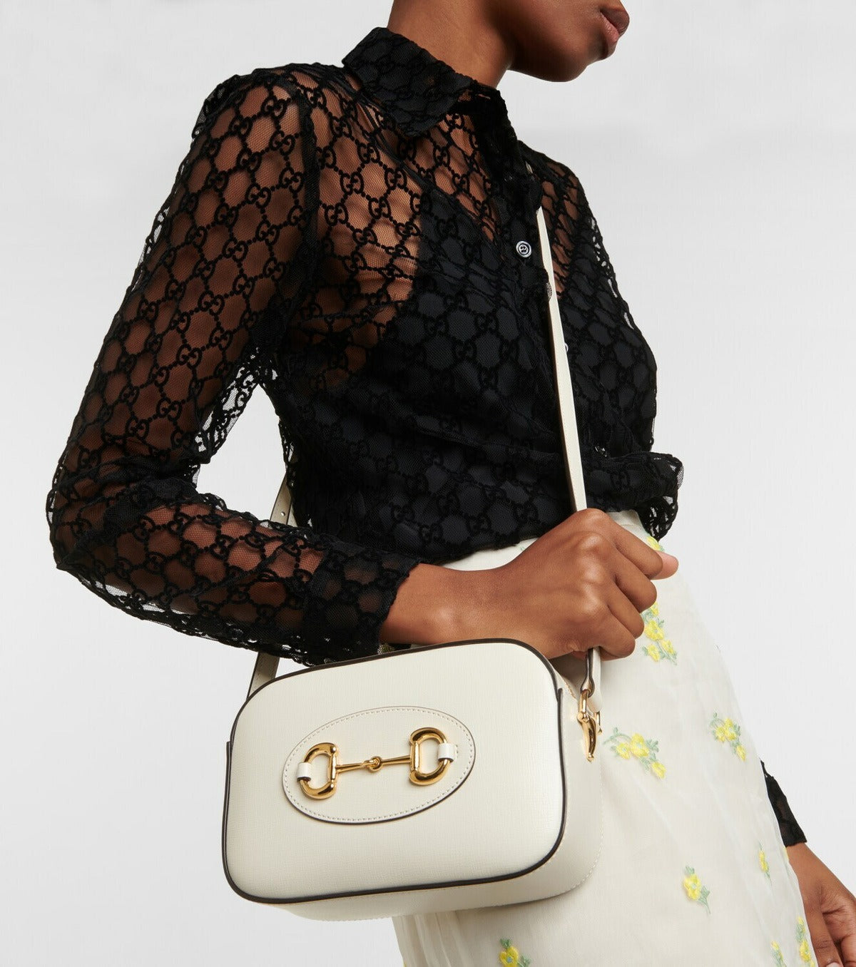 Gucci Horsebit 1955 Small leather crossbody bag